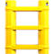 Ampere Universal Säulenschutz Rack-Mammut®, Kunststoff, H 1000 mm, für Säulen 200-700 mm, verkehrsgelb