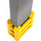 Ampere Universal Säulenschutz Rack-Mammut®, Kunststoff, H 1000 mm, für Säulen 200-700 mm, verkehrsgelb