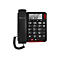 Amplicomms BigTel 48 Plus - Telefon mit Schnur - Dunkelgrau