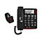 Amplicomms BigTel 50 Alarm Plus - Telefon mit Schnur - Dunkelgrau