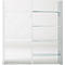 Anbauregal, 4 Böden, H 2278 x B 1055 x T 800 mm, verzinkt