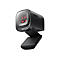 Schwarze Anker Webcam mit 2K-Auflösung und verstellbarem Sichtfeld auf einem Standfuß.