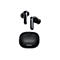 Schwarze Soundcore In-Ear-Kopfhörer mit Ladecase vor weißem Hintergrund.