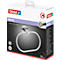Anneau porte-serviettes tesa Moon, rond, fixation sans perçage, amovible, aspect inox