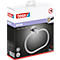 Anneau porte-serviettes tesa Moon, rond, fixation sans perçage, amovible, aspect inox
