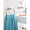 Anneau porte-serviettes tesa Moon, rond, fixation sans perçage, amovible, aspect inox