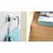 Anneau porte-serviettes tesa Smooz, fixation sans perçage, amovible, chromé