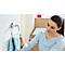 Anneau porte-serviettes tesa Smooz, fixation sans perçage, amovible, chromé