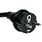 Anschlussleitung H07RN-F 3x1,5 mm2 5m m.Zentralstecker schwarz