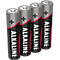Ansmann Alkaline-Batterien Micro AAA, 4 Stück