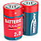 Ansmann Batterijen Mono D, 1,5 Volt, 2 stuks