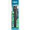 Black LED aluminum torch with green labels and the writing 'ANSMANN'.
