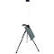 ANSMANN LED-Tower WL7000AC Flex, 7000 Lumen, 360° Abstrahlwinkel, 6500K, IP54, IK07, Integriertes Stativ & Steckdose, schwarz