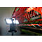 ANSMANN WL11500R dubbele LED bouwspot, 11.500 lumen, 2× 36W SMD LED's, oplaadbare batterij en netvoeding, verstelbaar, statief en magneetvoet, zwart