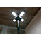 ANSMANN WL14000AC quad LED-spot, 14.000 lumen, 4× 30 W SMD LED's, netvoeding, verstelbaar, statief en magneetvoet, zwart