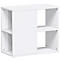 Anstellcontainer PALENQUE, 3-seitig offen, B 400 x T 800 x H 720 mm, weiß