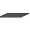 Antislipmat voor asecos veiligheidskasten van de series UB90 en UB30, zwart, B 925 x D 434 x H 1,3 mm