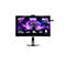 Gaming-Monitor mit 27-Zoll-Display und Aktionsbild vor hellem Hintergrund.