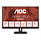 AOC Monitor, 27 Zoll, mit dem Schriftzug "Home Office" und technischen Merkmalen wie Full HD, VA Panel und Low Blue Mode.