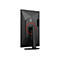 Rückseite eines schwarzen Gaming-Monitors mit rotem Akzent. Das AOC-Logo und die Gaming-Kennzeichnung sind zu sehen.