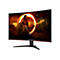 AOC Gaming C32G2ZE - LED-Monitor - Gaming - gebogen - 81.3 cm (32') (31.5' sichtbar) - 1920 x 1080 Full HD (1080p) @ 240 Hz