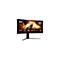 AOC 34 Zoll Curved Gaming Monitor mit WQHD-Auflösung, 250Hz und 1ms Reaktionszeit vor weißem Hintergrund.