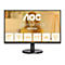 AOC Home Office Monitor, 27 Zoll, mit UHD, HDR10, Lautsprechern und Adaptive Sync-Technologie. Der Monitor ist rahmenlos.
