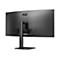 AOC Value-line CU34V5C/BK - V5 series - LED-Monitor - gebogen - 86.4 cm (34') - 3440 x 1440 WQHD @ 100 Hz