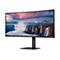 AOC Value-line CU34V5C/BK - V5 series - LED-Monitor - gebogen - 86.4 cm (34') - 3440 x 1440 WQHD @ 100 Hz