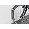 Aparcabicis soporte de rueda vertical WSM 3600, acero galvanizado en caliente, montaje en pared, para anchos de rueda de hasta 38 mm, 1 unidad
