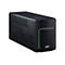 Onduleur noir APC Easy-UPS avec un bouton d'alimentation vert. Texte : APC by Schneider Electric.