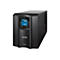 Schwarze USV von APC mit digitaler Anzeige: 120 V. Modell: Smart-UPS C 1000.