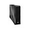 Schwarzer Server-Rack mit Gitterfront und APC-Logo.