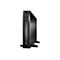 Schwarze APC USV Smart-UPS X 2200 vor weißem Hintergrund. Das Gerät hat ein Display, eine perforierte Front und zwei Standfüße.