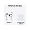 Apple AirPods 4 - True Wireless-Kopfhörer mit Mikrofon - Ohrstöpsel - Bluetooth - weiß