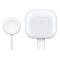 Apple AirPods 4 with Active Noise Cancellation - True Wireless-Kopfhörer mit Mikrofon - Ohrstöpsel - Bluetooth - aktive Rauschunterdrückung - weiß