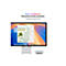Apple Monitor mit Text auf dem Display und Schriftzug: Apple Intelligence. Erscheint im Dezember 2024.