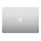 Grauer Laptop, Ansicht der RÃ¼ckseite. In der Mitte das Apple-Logo.