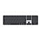 Apple Magic Keyboard with Touch ID and Numeric Keypad - Tastatur - USB-C - kabellos - Bluetooth - QWERTZ