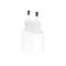 Apple - Netzteil - 20 Watt - Fast Charge (24 pin USB-C) - weiß - für Apple 10.9-inch iPad Air; 11-inch iPad Pro; iPhone 11, 12, 8, SE, X, XR, XS, XS Max