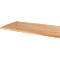 Arbeitsplatte, 40 mm stark, Gewindehülsen, in Längsrichtung riegelverl. Buchenholz, L 2000 x B 700 mm