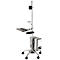 Arbeitsstation Neomounts by NewStar FPMA-MOBILE1800, f. Monitor 10-27'/Tastatur/Maus/PC, höhenverst., 25° neigbar