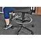 Arbeitsstuhl COUNTER Basic, Sitz-Stopp-Rollen, anthrazit