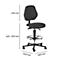 Arbeitsstuhl COUNTER Basic, Sitz-Stopp-Rollen, anthrazit