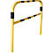 Arceau de protection, à bétonner, L 2000 mm, jaune/noir