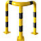 Arceau de protection antichocs angulaire, 1200 mm de hauteur, usage extérieur