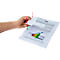 Archiefclip Bankers Box BBD-Clip, met 50 blanco labels, 100 stuks, rood