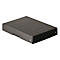 Archiefdoos Falken PURE Box Zwart A5, voor maximaal 500 vel, met etiketveld, L 250 x B 180 x vulhoogte 40 mm, Blaue Engel, FSC® karton, zwart
