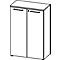 Archiefkast Agenda Home, 3 OH, B 800 x D 400 x H 1200 mm, grafiet/eik, 3 OH, B 800 x D 400 x H 1200 mm, grafiet/eik