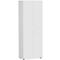 Archiefkast ALICANTE, 6 ordnerhoogten, 5 legborden, afsluitbaar, B 800 x D 400 x H 2160 mm, lichtgrijs